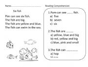 Reading comprehension for Phonics