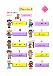 English Worksheet: Instrument 4