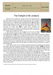 Test M7 - The Twilight of Air Jordans