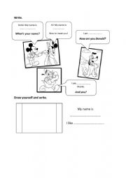 English Worksheet: Greetings