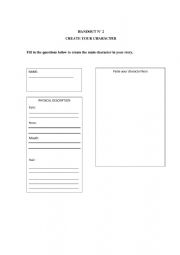 English Worksheet: description 