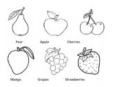 English Worksheet: Fruits Song