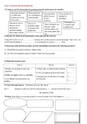 English Worksheet: Earth Day