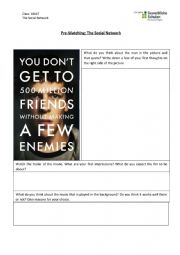 English Worksheet: Movie 