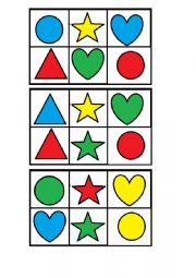 Bingo Shapes