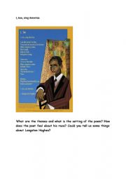 English Worksheet: BLACK HISTORY MONTH WRTING/SPEAKING PROMPT