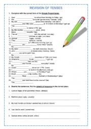 SIMPLE PRESENT / PRESENT CONTINUOUS