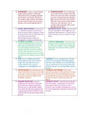 English Worksheet: role play music