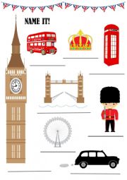 English Worksheet: London vocabulary