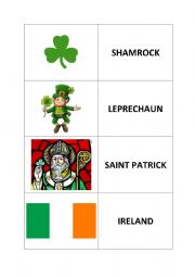 English Worksheet: St. Patricks day