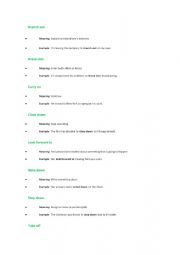 English Worksheet: Business phrasal verbs