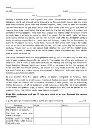 English Worksheet: name