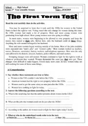 English Worksheet: A useful work