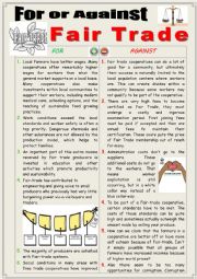 For and against fair-trade - Debating