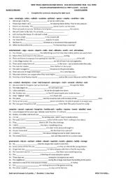 English Worksheet: GENERAL VOCABULARY QUIZ