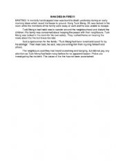 English Worksheet: helping others