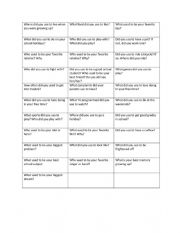 English Worksheet: 