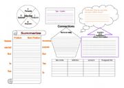 English Worksheet: reading comprehension