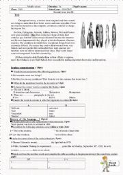English Worksheet: 3MS FIRST TEST-2ND TERM-