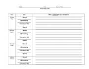 English Worksheet: How Trees Grow 