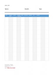 English Worksheet: Stop