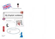 English Worksheet: Cover English class notebook