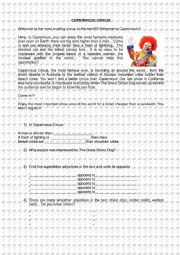 English Worksheet: Comparatives and superlatives reading