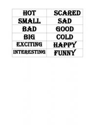 English Worksheet: Gradable and extreme adjectives