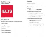 Advanced listening - IELTS - Captive breeding