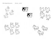 English Worksheet: How many... are there?