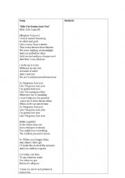 English Worksheet: Meghan Trainor - Like Im Gonna Lose You  