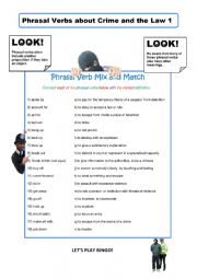 Phrasal Verbs About Crime 1