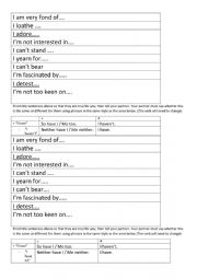 English Worksheet: So do I - Agreeing speaking practice