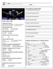 English Worksheet: PRESENT PERFECT QUIZ