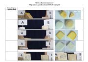 English Worksheet: Cheese Sensory Analysis