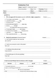 English Worksheet: Module 4: The Media and Global Communication