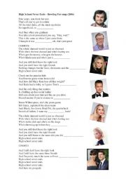 English Worksheet: High school never ends (Bowling for Soup) - Song