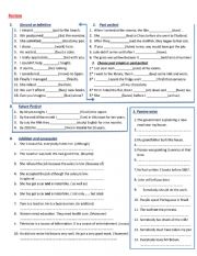 English Worksheet: worksheet