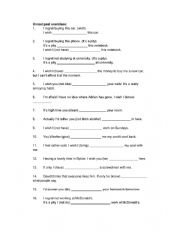 English Worksheet: Unreal Past exercises with answer key