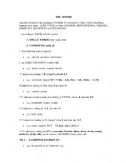English Worksheet: the adverb