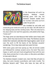 Think Tales: The Rainbow Serpent