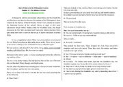English Worksheet: Harry Potter and the Philosophers Stone - The Mirror of Erised [SIMPLIFIED]