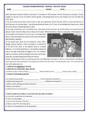 English Worksheet: This is my house- Homer Simpson 