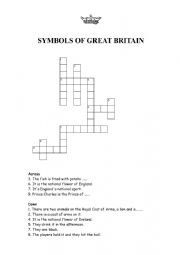 English Worksheet: GREAT BRITAIN
