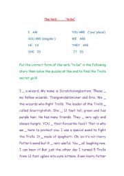 English Worksheet: Conjugation of 
