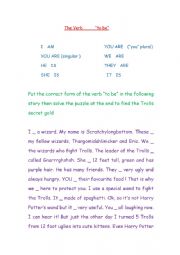 English Worksheet: Conjugation of 