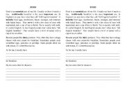 English Worksheet: Food