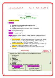 English Worksheet: lesson plan introductory activities 