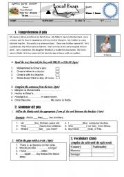 English Worksheet: Test