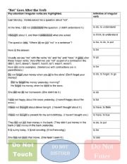 English Worksheet: Where do we put 